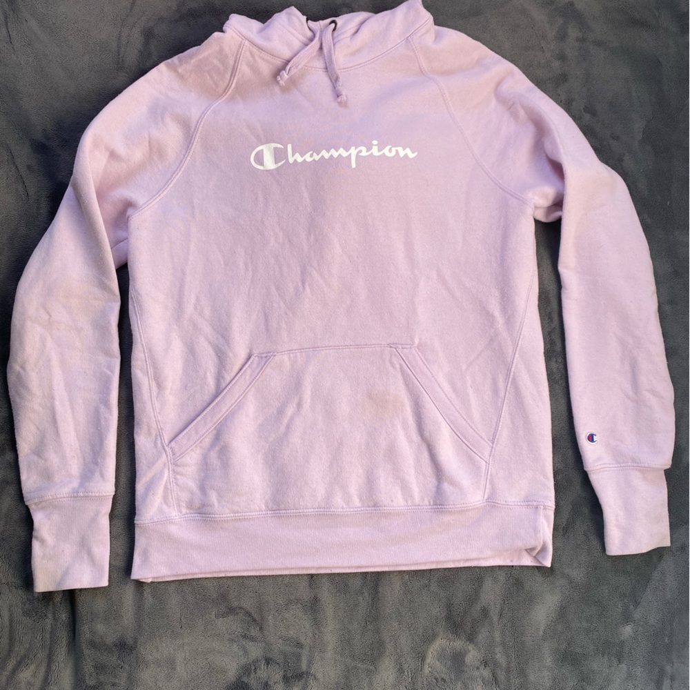 Pink Champion hoodie